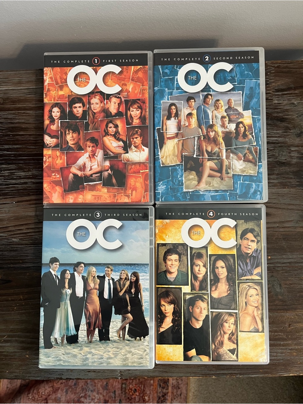 The OC Complete Seasons 1-4 DVD Box Set - Multi Color Covers